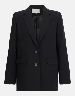 Oversized Basis Blazer Zwart