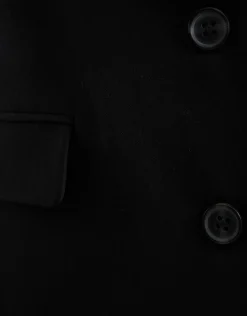 Oversized Basis Blazer Zwart