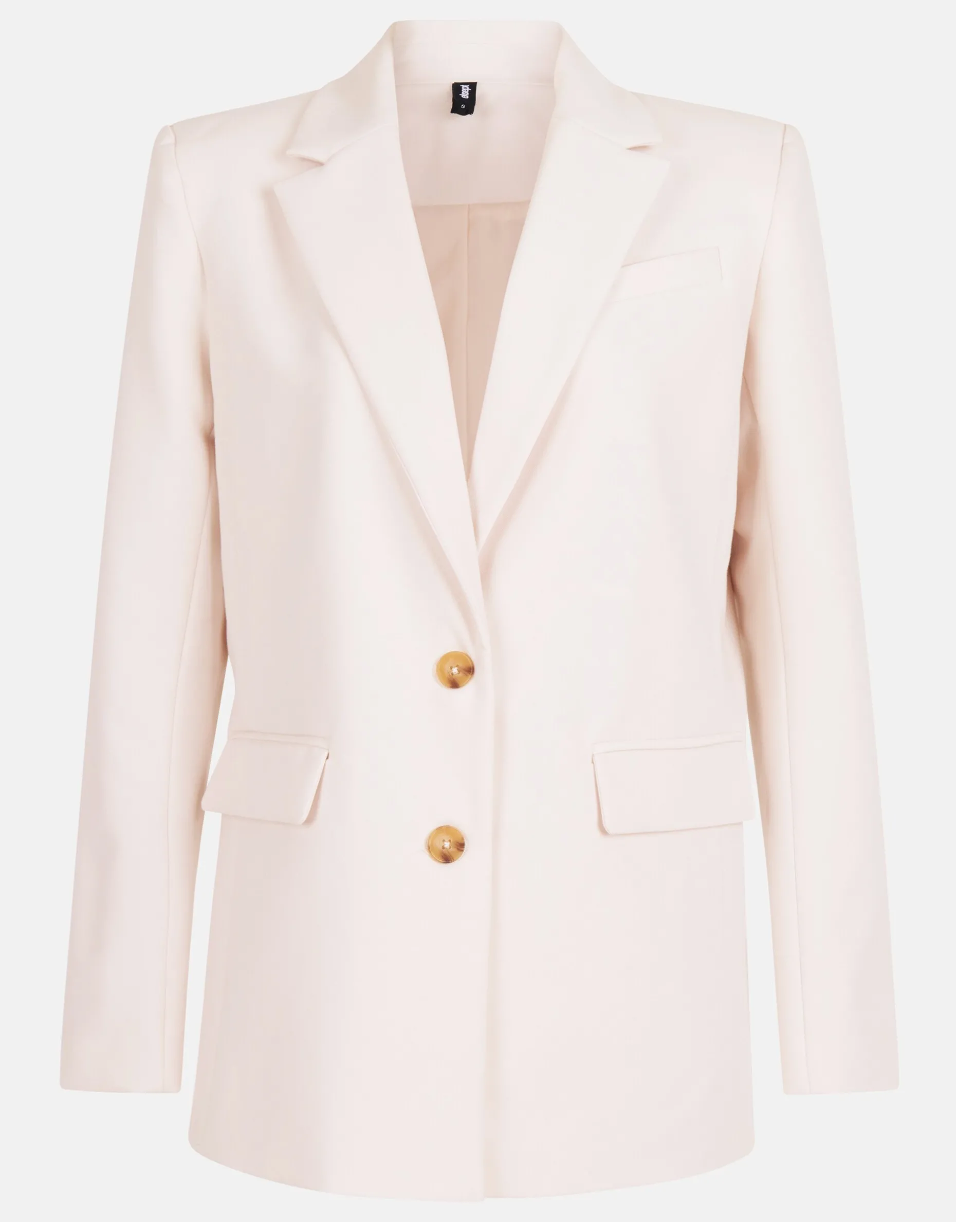 Oversized Blazer Gebroken Wit