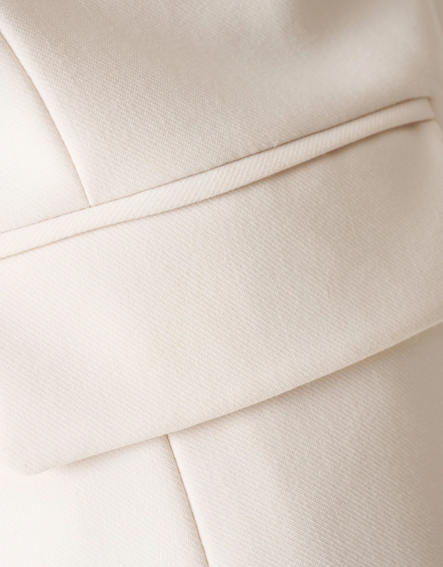 Oversized Blazer Gebroken Wit