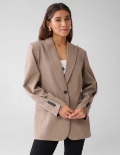 Oversized Clean Blazer Bruin