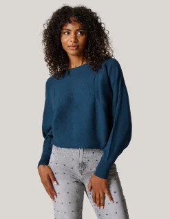 Oversized Trui Blauw