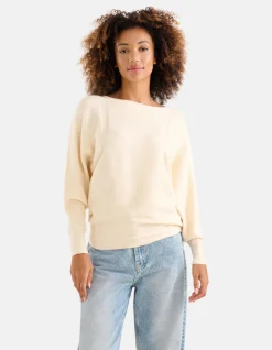 Oversized Trui Gebroken Wit