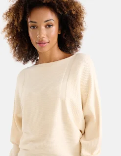 Oversized Trui Gebroken Wit