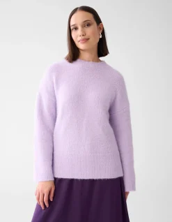Oversized Trui Lichtpaars