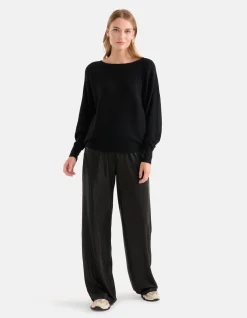 Oversized Trui Zwart