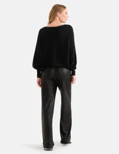 Oversized Trui Zwart