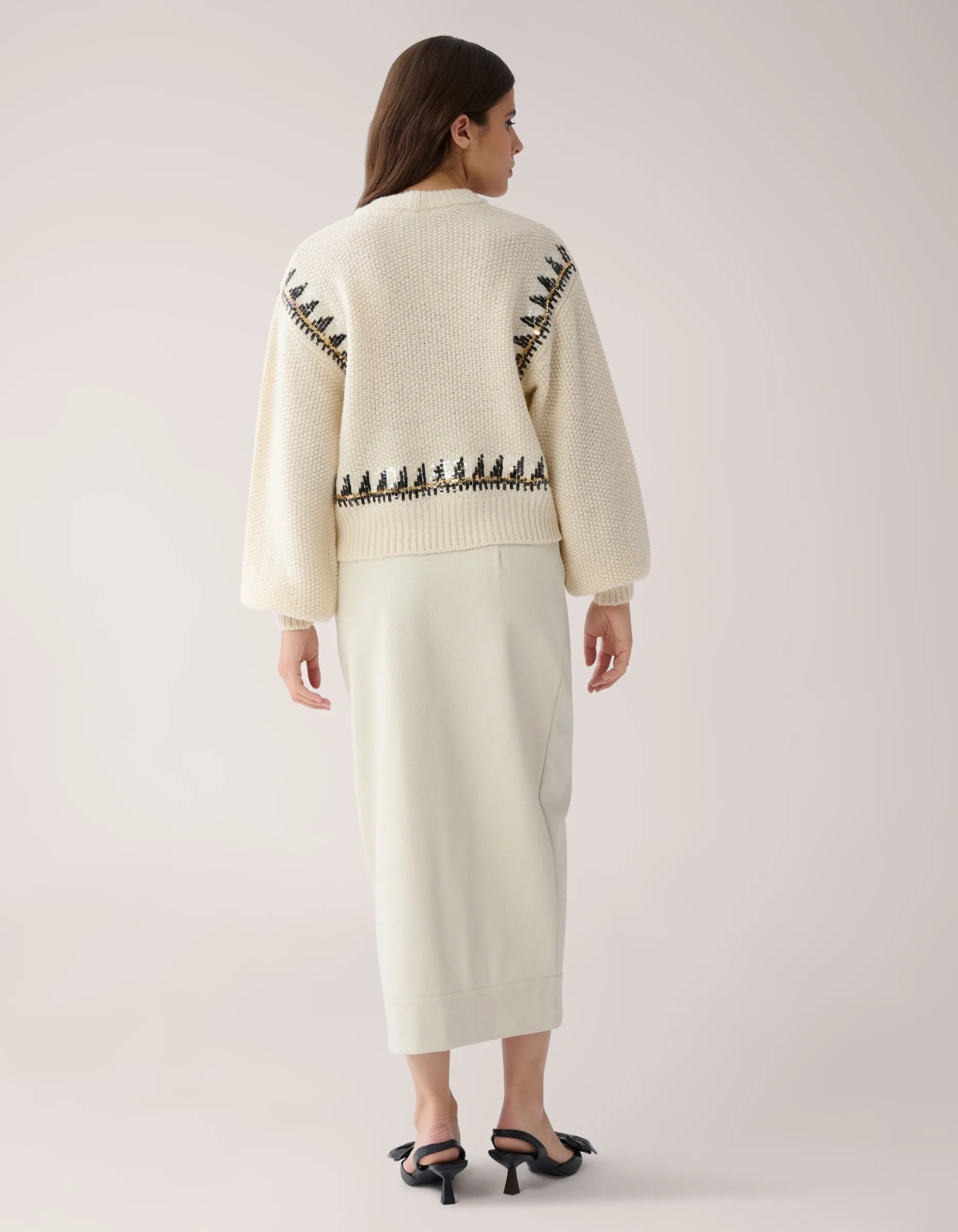 Overslag Rok Gebroken Wit By Mieke