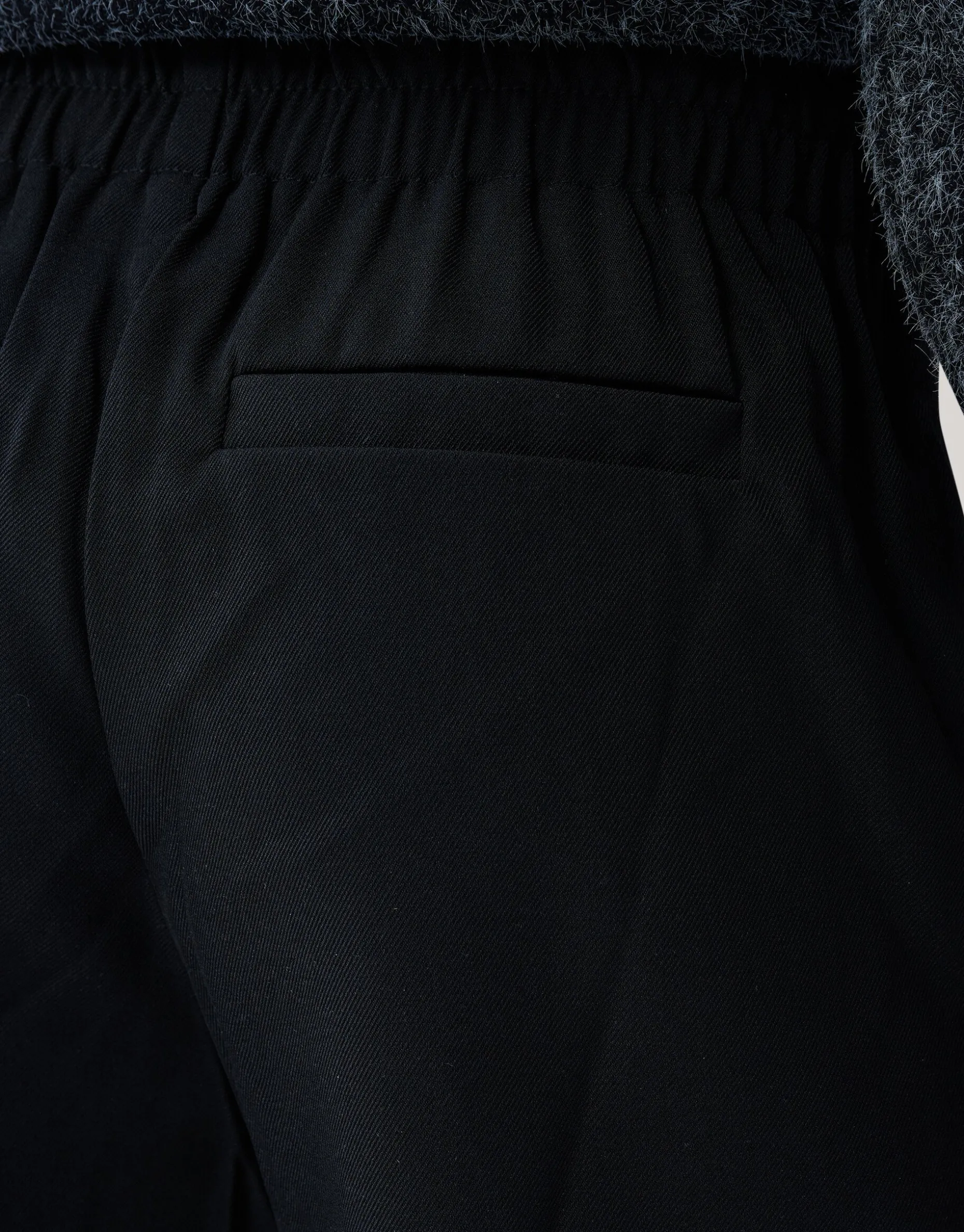 Overslag Skort Zwart