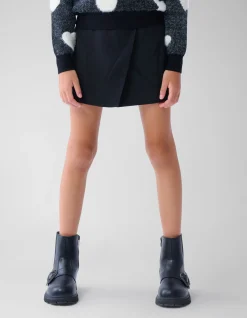 Overslag Skort Zwart