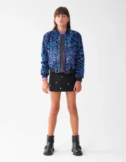Pailletten Bomber Multicolor