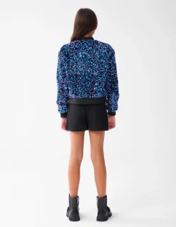 Pailletten Bomber Multicolor