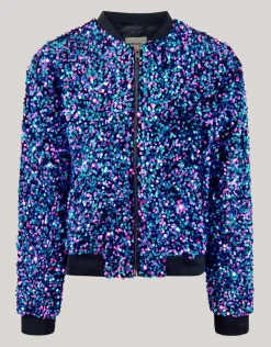 Pailletten Bomber Multicolor