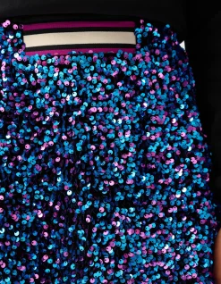 Pailletten Rok Multicolor