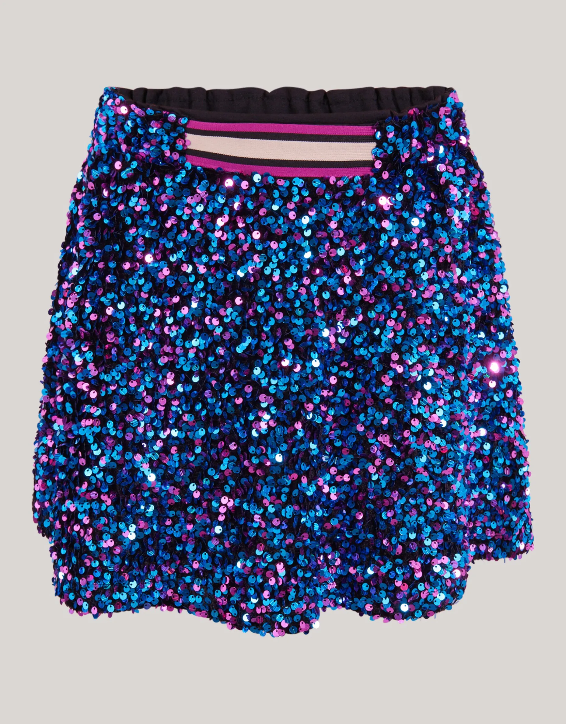 Pailletten Rok Multicolor