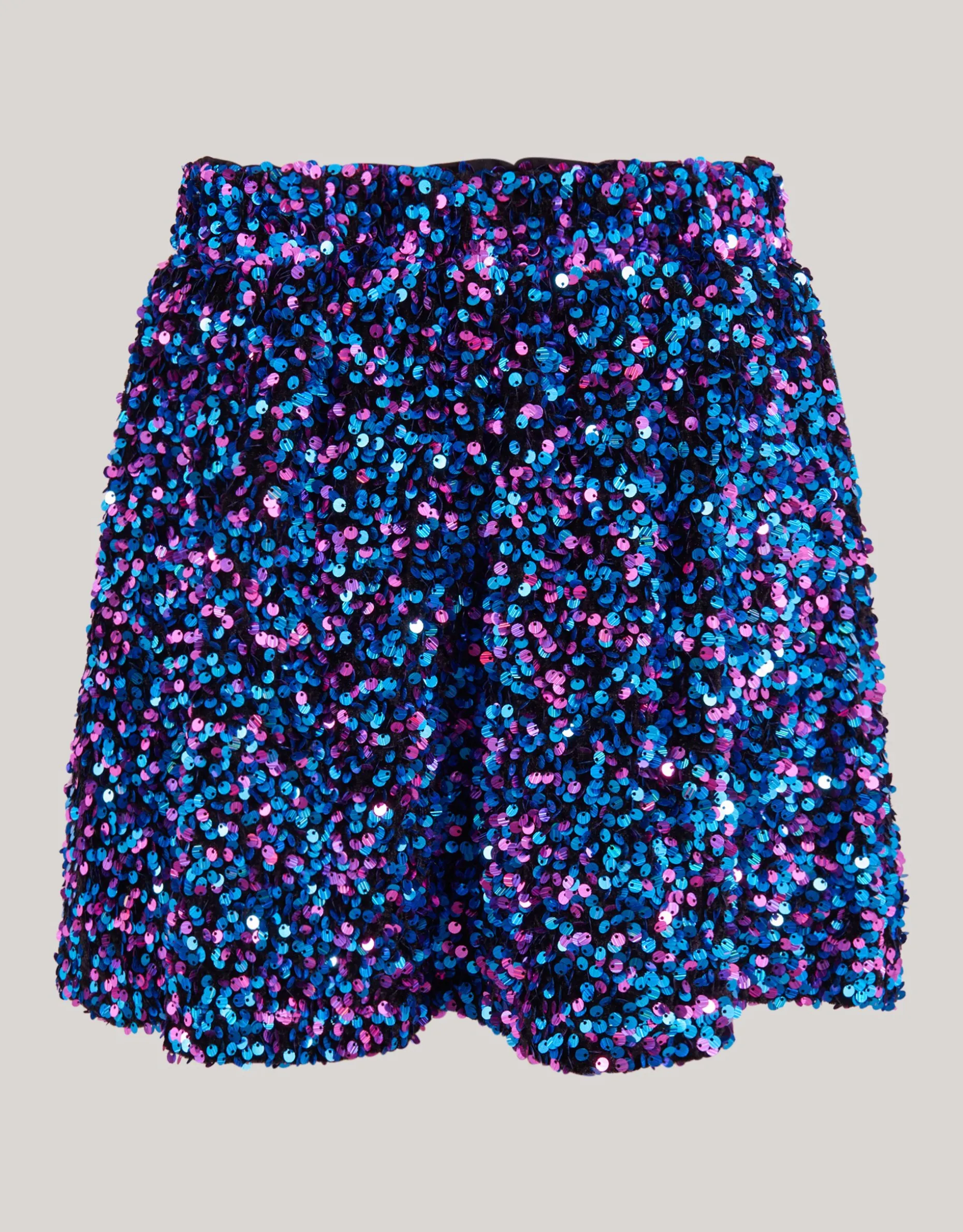Pailletten Rok Multicolor