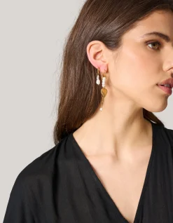 Parel Oorbellen Goud