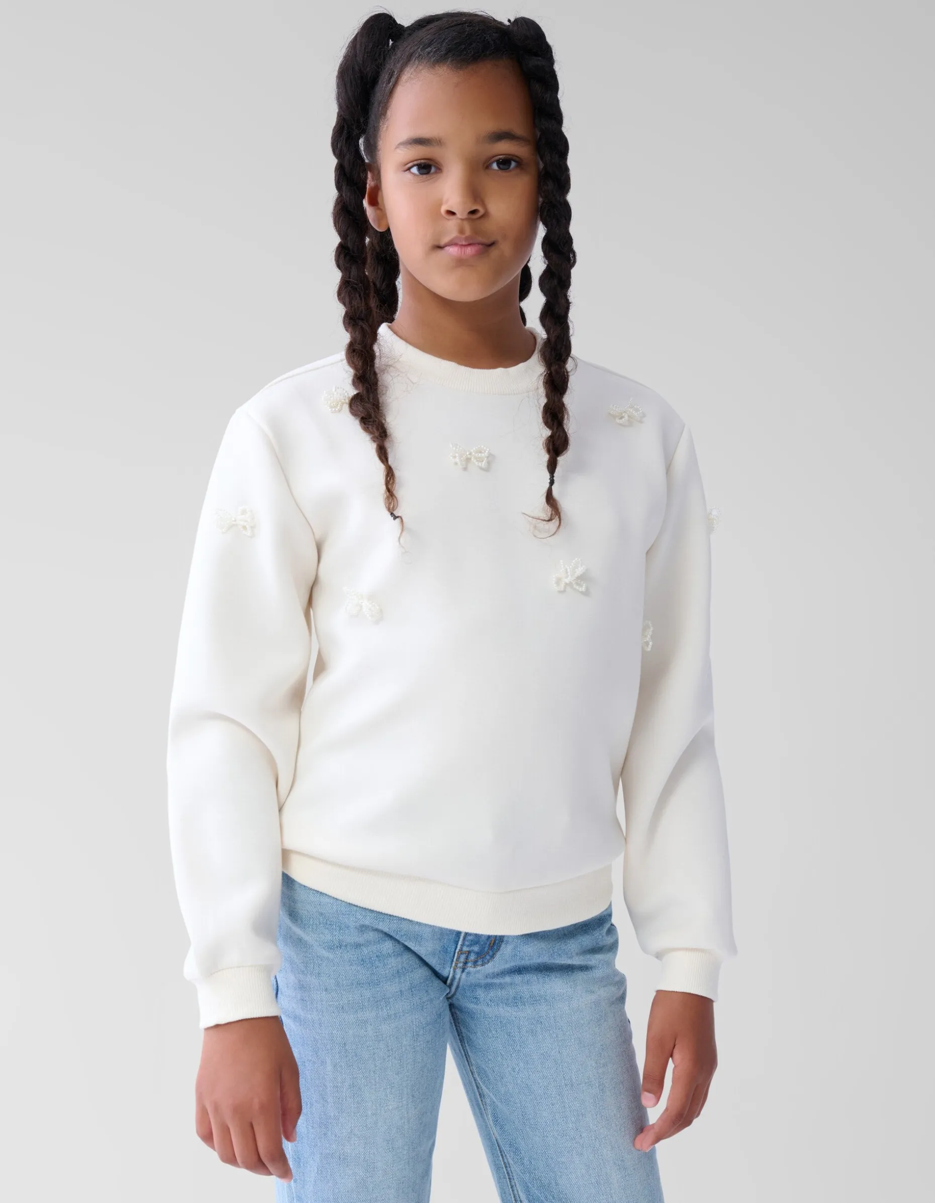 Parel Sweater Gebroken Wit