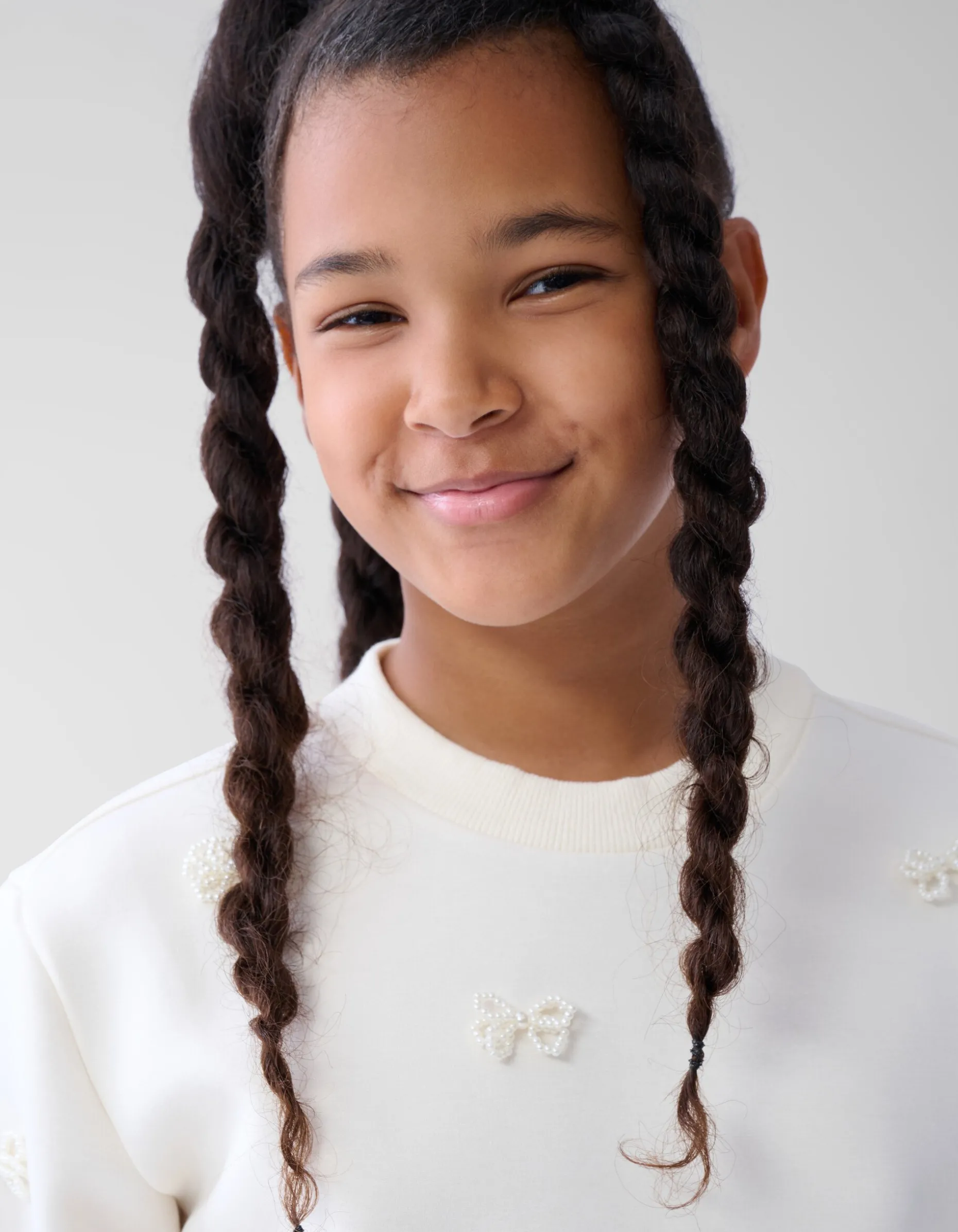 Parel Sweater Gebroken Wit