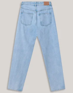 Parel Wide Leg Jeans Lichtblauw