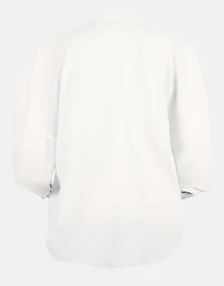 Patch Blouse Wit