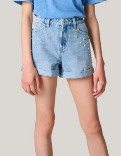 Pearl Denim Short