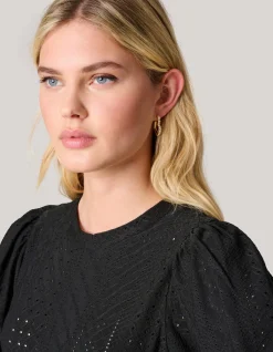 Pearl Heart Oorbellen Goud