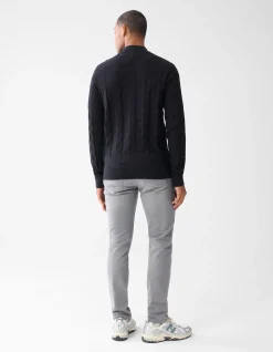 Pied De Poule Trui Zwart