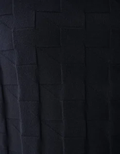 Pied De Poule Trui Zwart