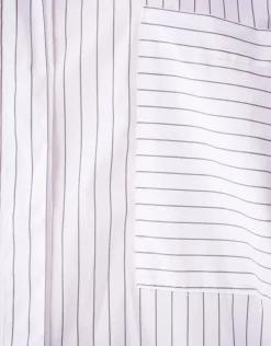 Pinstripe Blouse Wit By Lonneke