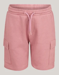 Pique Cargo Short Donkerroze