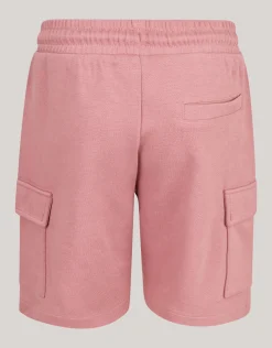 Pique Cargo Short Donkerroze