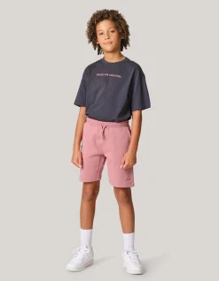 Pique Cargo Short Donkerroze