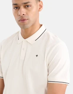 Pique Polo Wit
