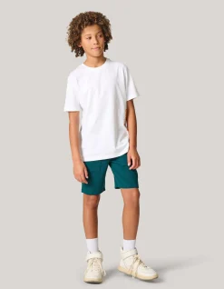 Pique Short Donkergroen