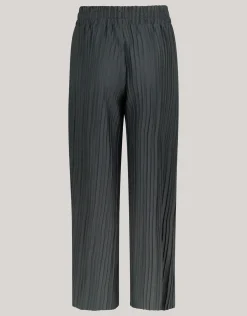 Plissé Broek Donkergrijs