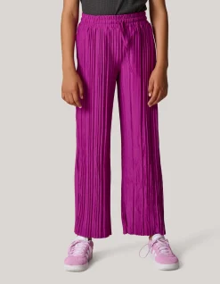 Plissé Broek Paars
