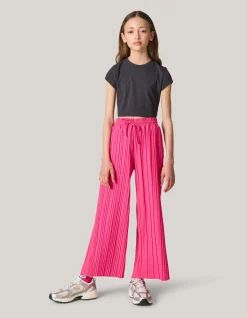Plissé Broek Roze