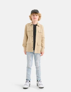 Pocket Overshirt Zand