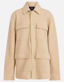 Pocket Overshirt Zand