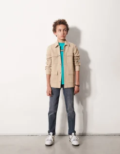 Pocket Overshirt Zand