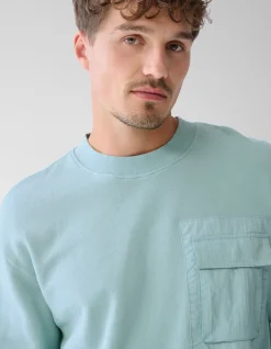 Pocket Sweater Lichtgroen