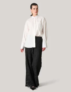 Poplin Blouse Wit