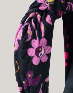 Printed Haarband Paars