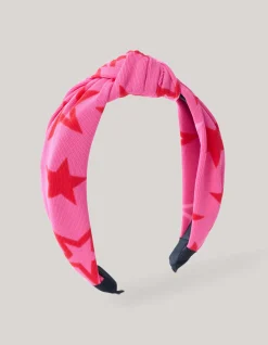 Printed Haarband Roze