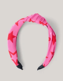 Printed Haarband Roze