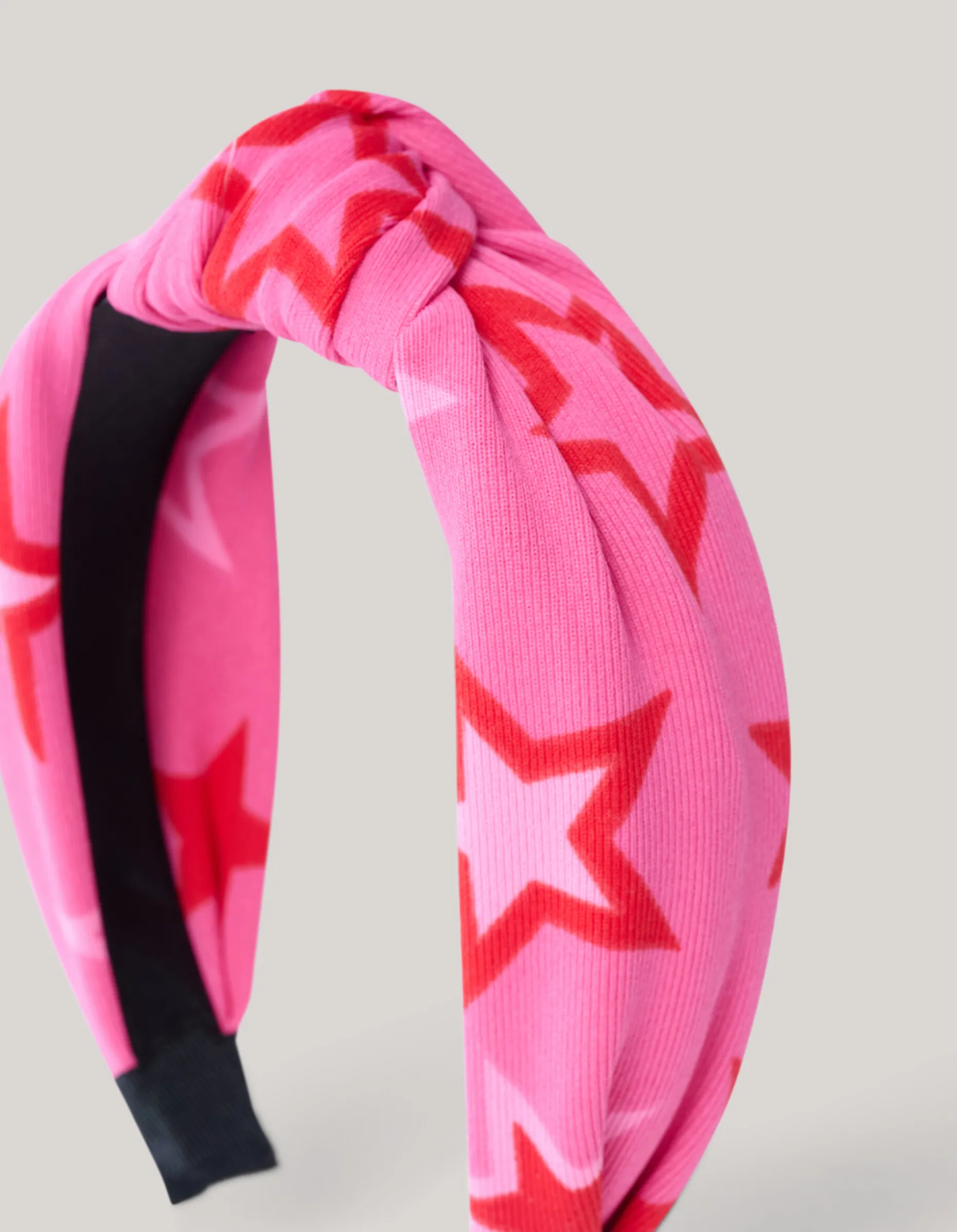 Printed Haarband Roze