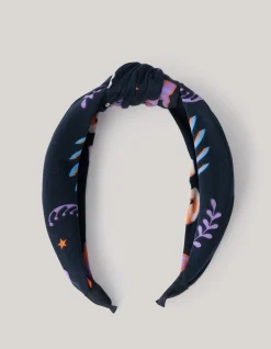 Printed Haarband Zwart