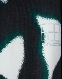 Printed Hoodie Zwart