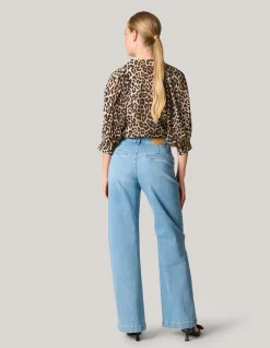 Printed Leopard Blouse